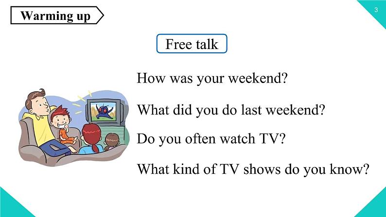 人教新目标八年级上册 Unit5第一课时（SectionA1a-2d） 课件03
