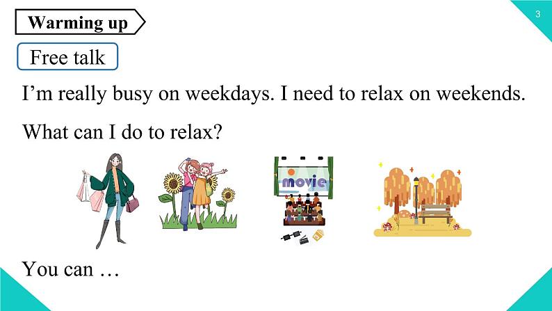 人教新目标八年级上册 Unit9第一课时（SectionA1a-2d ） 课件03