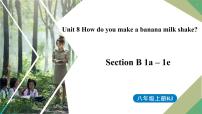 初中英语人教新目标 (Go for it) 版八年级上册Unit 8 How do you make a banana milk shake?Section A课堂教学课件ppt