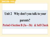 魯教版八年級(jí)上冊(cè)英語課件 Unit2 Period 4 Section B (3a—3b) & Self Check