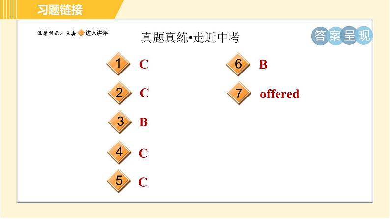 译林版八年级上册英语课件 Unit2 单元整合与拔高02