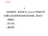 牛津譯林版九年級上冊英語課件 期末綜合能力提升練 書面表達(dá)