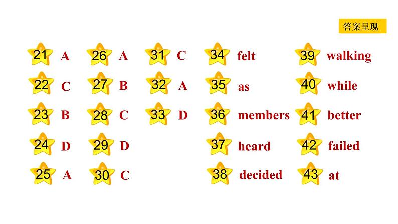 冀教版九年级上册英语课件 Unit4 Lesson 21　The Fable of the Woodcutter04