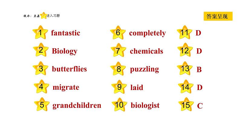 冀教版九年级上册英语课件 Unit5 Lesson 28　The Study of Living Things02