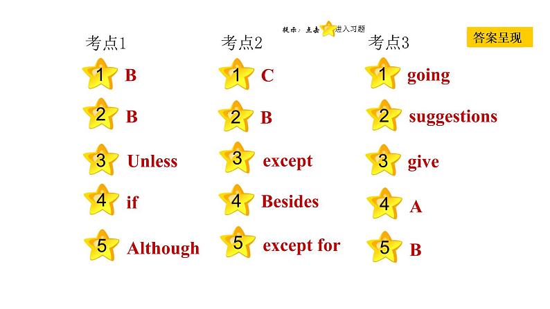 冀教版九年级上册英语课件 Unit5 易错考点专练02