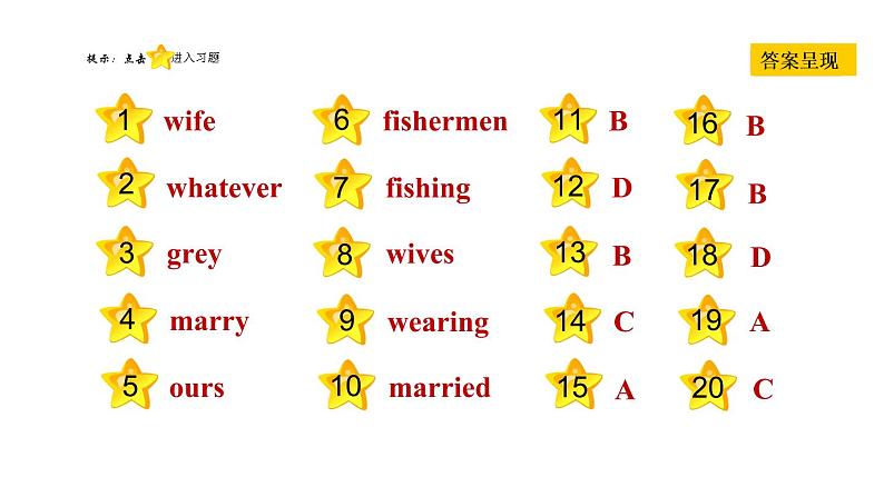 冀教版九年级上册英语课件 Unit6 Lesson 33　The Fisherman and the Goldfish (Ⅰ)02