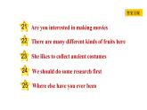 冀教版九年級上冊英語課件 Unit6 Lesson 31　A Movie or a Play