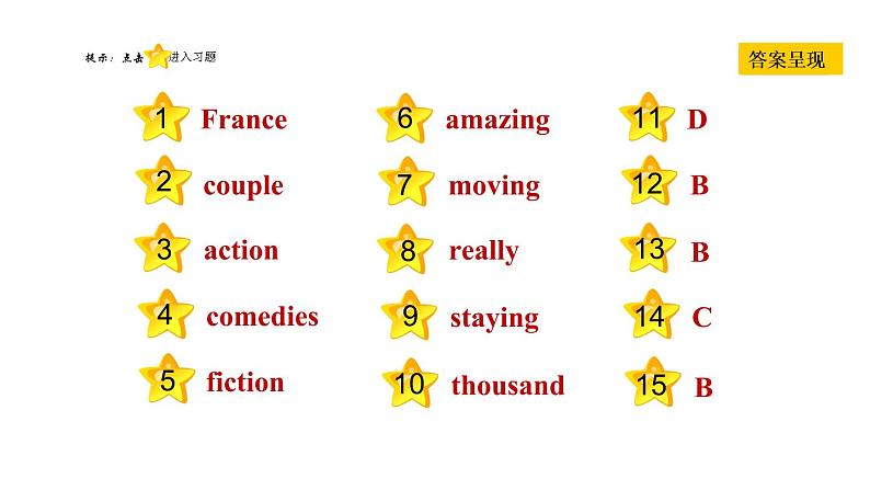 冀教版九年级上册英语课件 Unit6 Lesson 32　Moving Pictures02