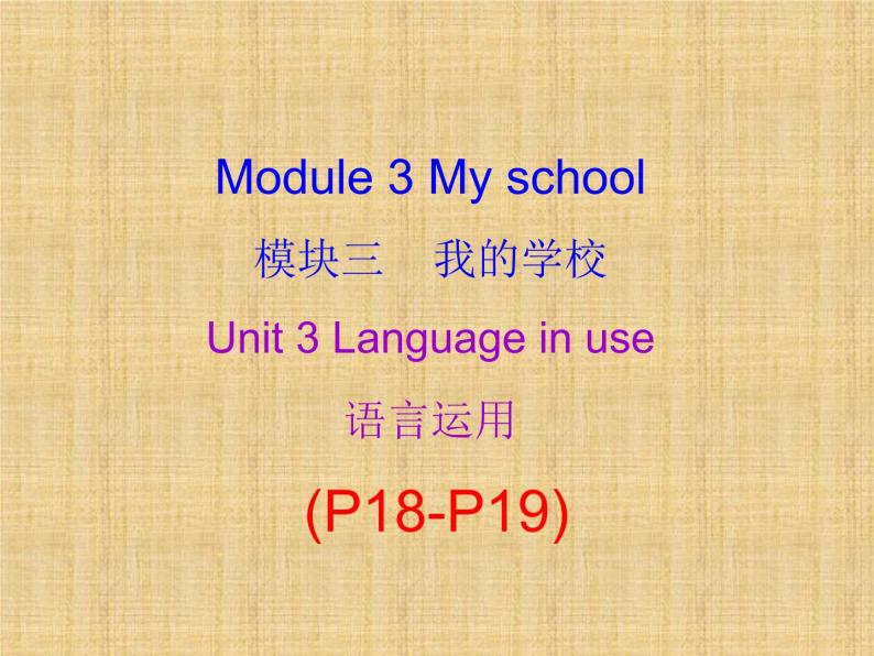 外研版（新标准）初中英语九年级下册Module 3-Unit 3 课件01