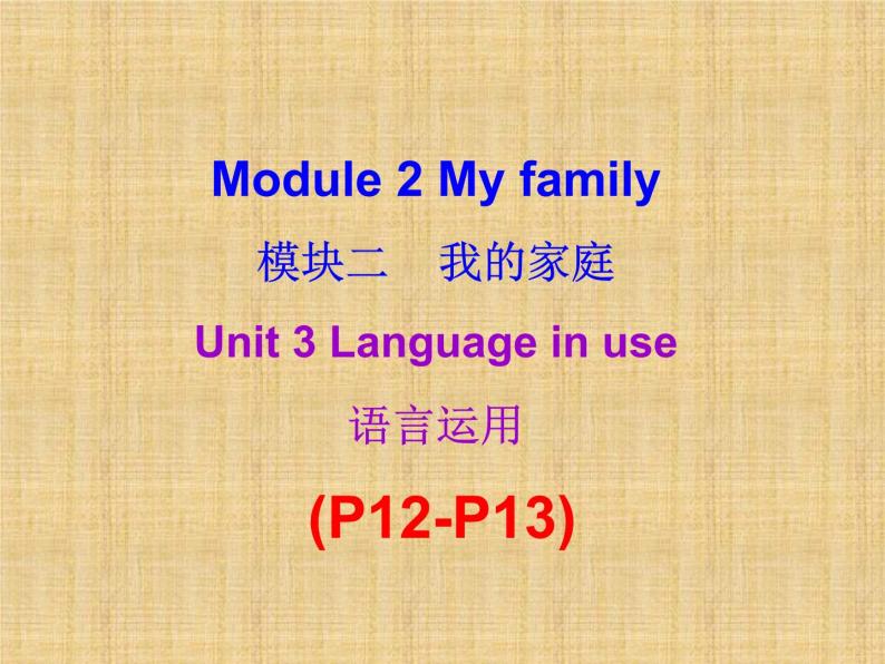 外研版（新标准）初中英语九年级下册Module 2-Unit 3 课件01
