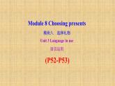 外研版（新标准）初中英语九年级下册Module 8-Unit 3 课件