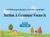 人教英语八年级上Unit10第二课时 (SectionA Grammar Focus-3c )PPT课件