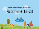 人教英语八年级上 Unit3第一课时（SectionA1a-2d） PPT课件+素材