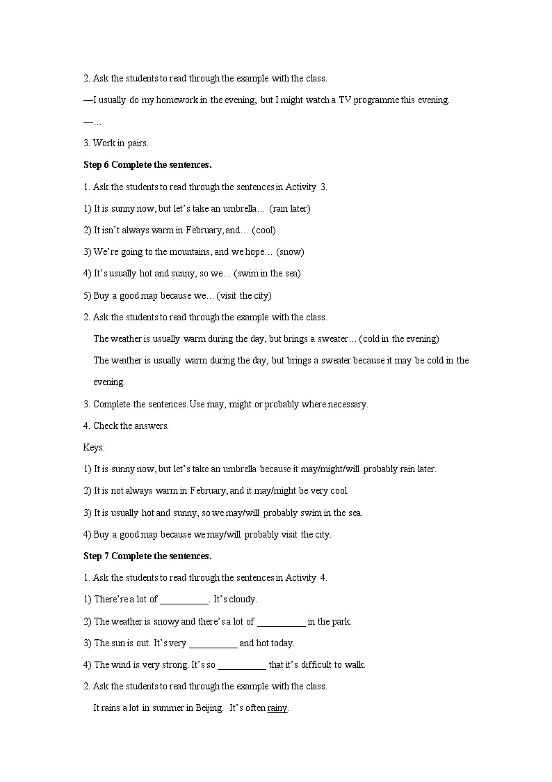 Module 10 Unit 3 公开课教学设计（外研版八年级上册）第3页