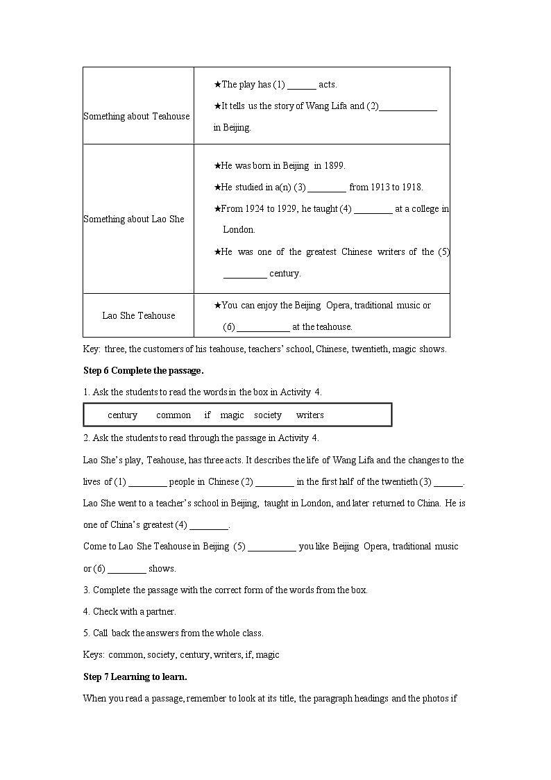 Module 5 Unit 2 公开课教学设计（外研版八年级上册）03