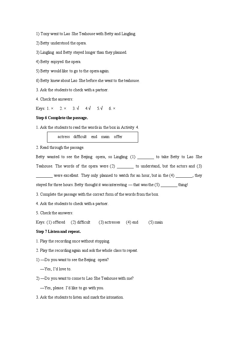 Module 5 Unit 1 公开课教学设计（外研版八年级上册）03