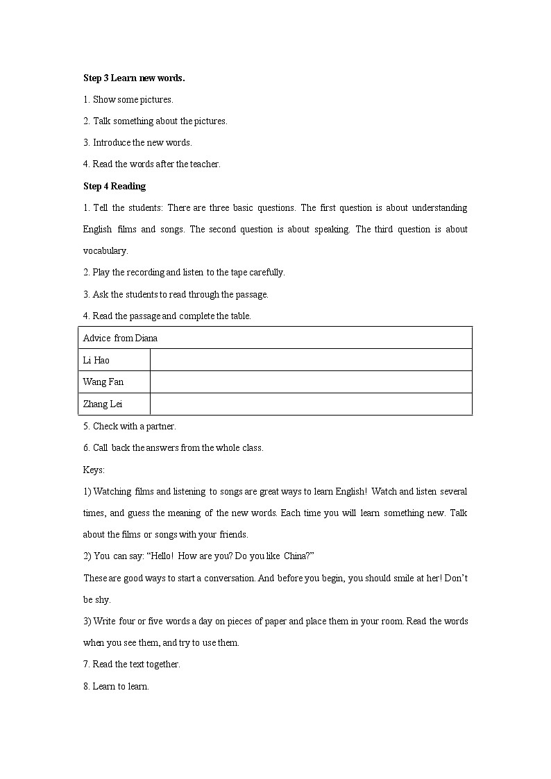 Module 1 Unit 2 教学设计（外研版八年级上册）02