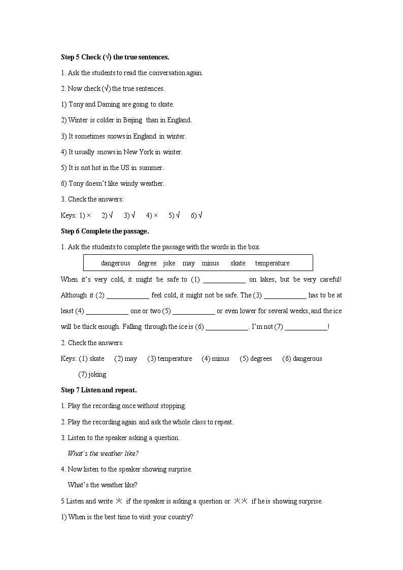 Module 10 Unit 1 公开课教学设计（外研版八年级上册）03