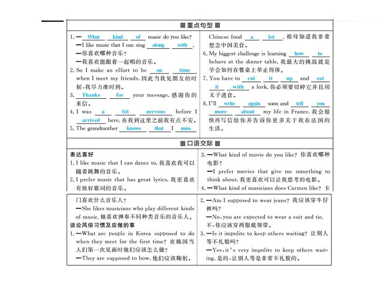 2018年滨州市中考英语一轮复习课件：九年级全册04