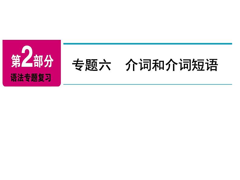 2018年广东中考英语总复习（配人教版）第二部分 语法专题 专题六介词和介词短语（考点精讲课件+真题精练）02