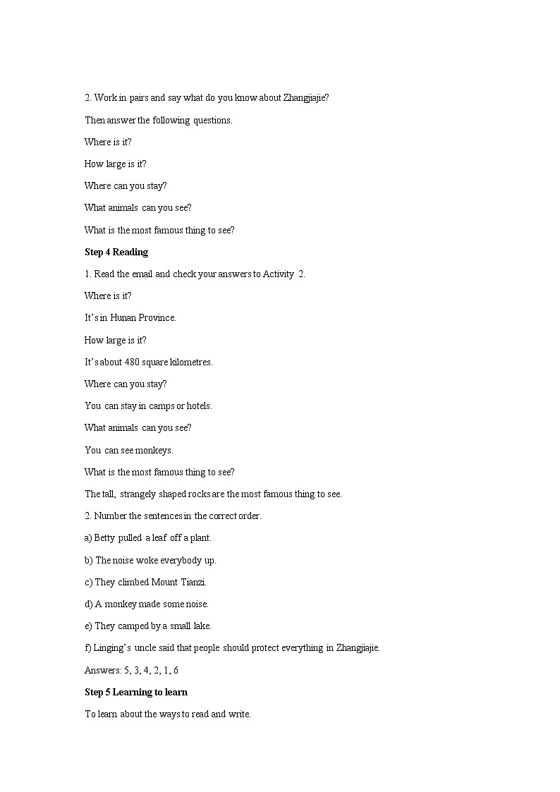 Module 8 Time off Unit 2教学设计（外研版八年级英语下册）02