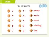冀教版七年級上冊英語習(xí)題課件 Unit4 Lesson 22 In the Restaurant