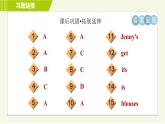 冀教版七年级上册英语习题课件 Unit2 Lesson 7 Jenny's New Skirt