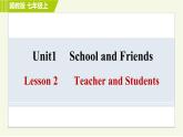 冀教版七年級上冊英語習(xí)題課件 Unit1 Lesson 2 Teacher and Students