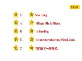 冀教版七年級上冊英語習(xí)題課件 Unit1 Lesson 2　　Teacher and Students
