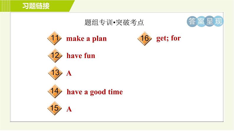 冀教版七年级上册英语习题课件 Unit1 Lesson 3 Welcome to Our School04