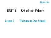 冀教版七年級上冊英語習(xí)題課件 Unit1 Lesson 3　　Welcome to Our School