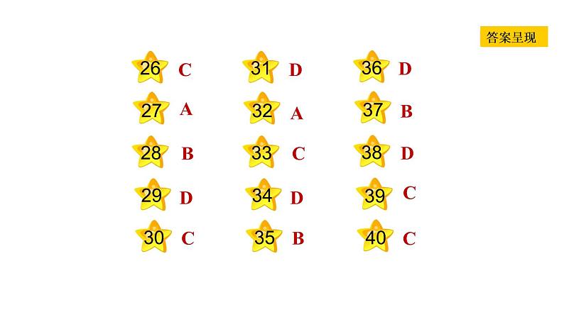 冀教版七年级上册英语习题课件 Unit3 Lesson 14　　Colours and Feelings04