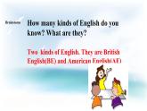 Unit 1 Language. Lesson 2 Different Kinds of Language. 課件+教案