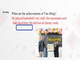 Unit 6 Role Models Lesson 16 Yao Ming 課件+教案