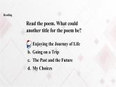 Unit 7 Journeys Lesson 20 Life in a Journey 第二課時(shí) 課件+教案
