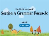 人教七上Unit3第二课时（Section A Grammar Focus-3c） PPT课件
