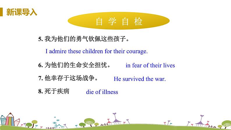 九年级英语译林上册 Unit 4 Growing up 课时5 PPT课件+音频05