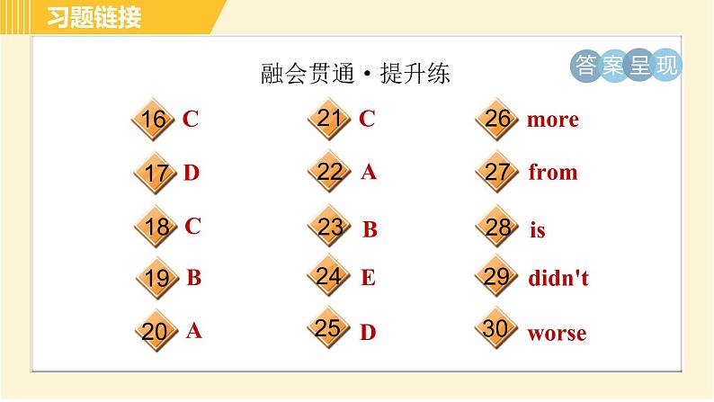 人教版八年级上册英语习题课件 Unit5 Period 3 Section B(1a－2e)04