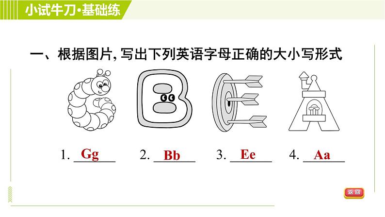 人教版七年级上册英语习题课件 Starter Units Period 1 Starter Unit 106