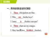 人教版七年级上册英语习题课件 Unit2 Period 2 Section A(Grammar Focus－3c)　