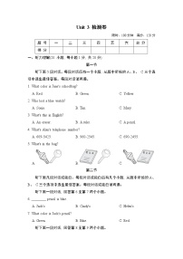 初中英语人教新目标 (Go for it) 版七年级上册Unit 3 What color is it ?练习