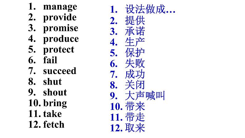 广东中考英语完形填空常考词第7页