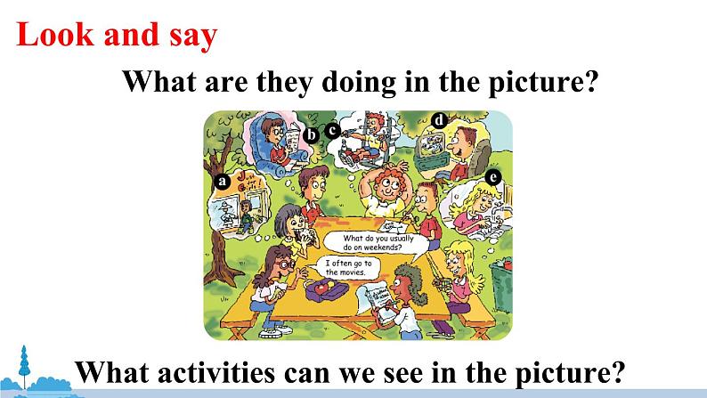 人教版英语八年级上册 Unit 2 第1课时（Section A 1a-2d）PPT课件+音频素材05