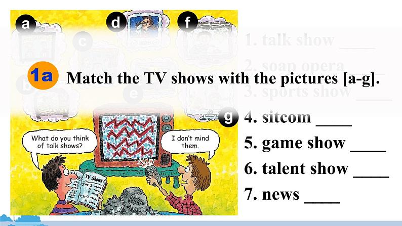 人教版英语八年级上册 Unit 5 第1课时（Section A 1a-2d）PPT课件+音频素材07