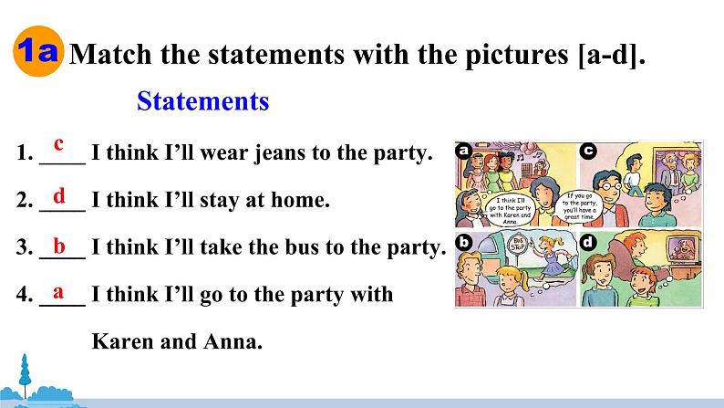 人教版英语八年级上册 Unit 10 第1课时（Section A 1a-2d）PPT课件+音频素材06