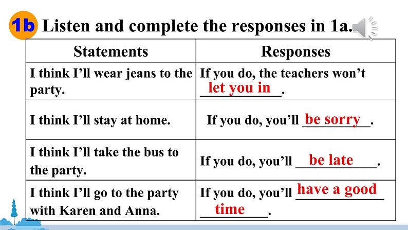 人教版英语八年级上册 Unit 10 第1课时（Section A 1a-2d）PPT课件+音频素材07