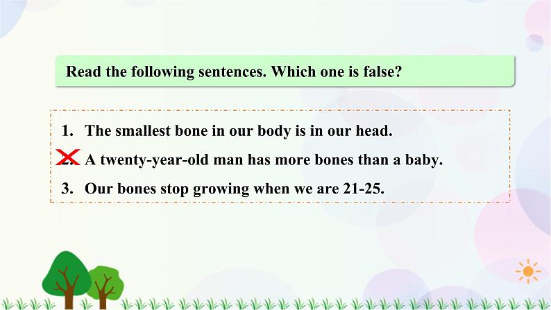 八年级上册英语-Unit 4 Healthy Living Lesson 12 Healthy Bones 课件+教案+音频（北师大版）06