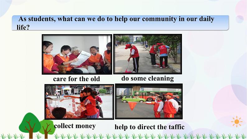 Lesson 13 Helping Your Community 课件第3页