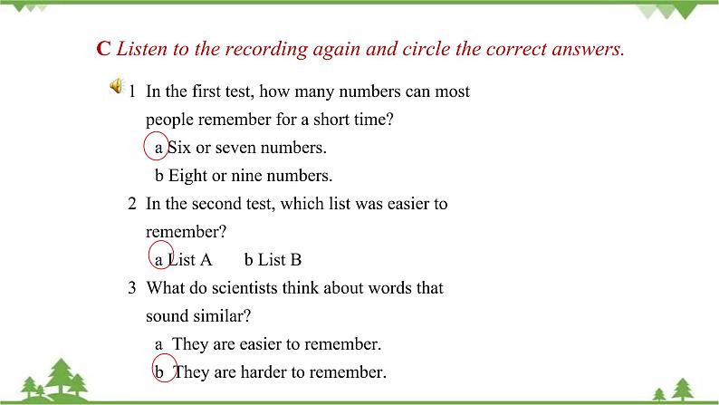 7.3 Unit 7 Listening and Speaking（课件）-八年级英语上册 同步教学课件（牛津版广州＆深圳）07