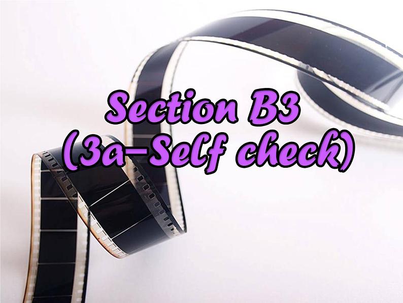 人教版八年级上册U4 SectionB 3a-self check课件03